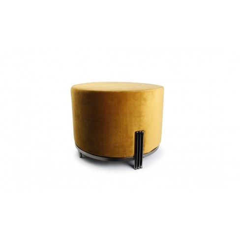 Пуф 55х40см Misa Velvet охра